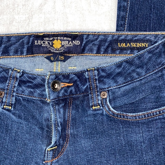 Lucky Brand Lola jeans 0/25 - Picture 4 of 8